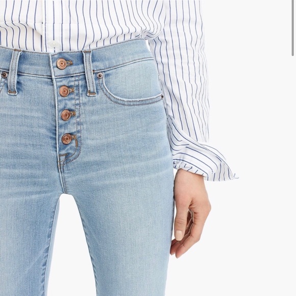J. Crew Denim - J. Crew 9” High Rise Toothpick Jean in Leddy Wash